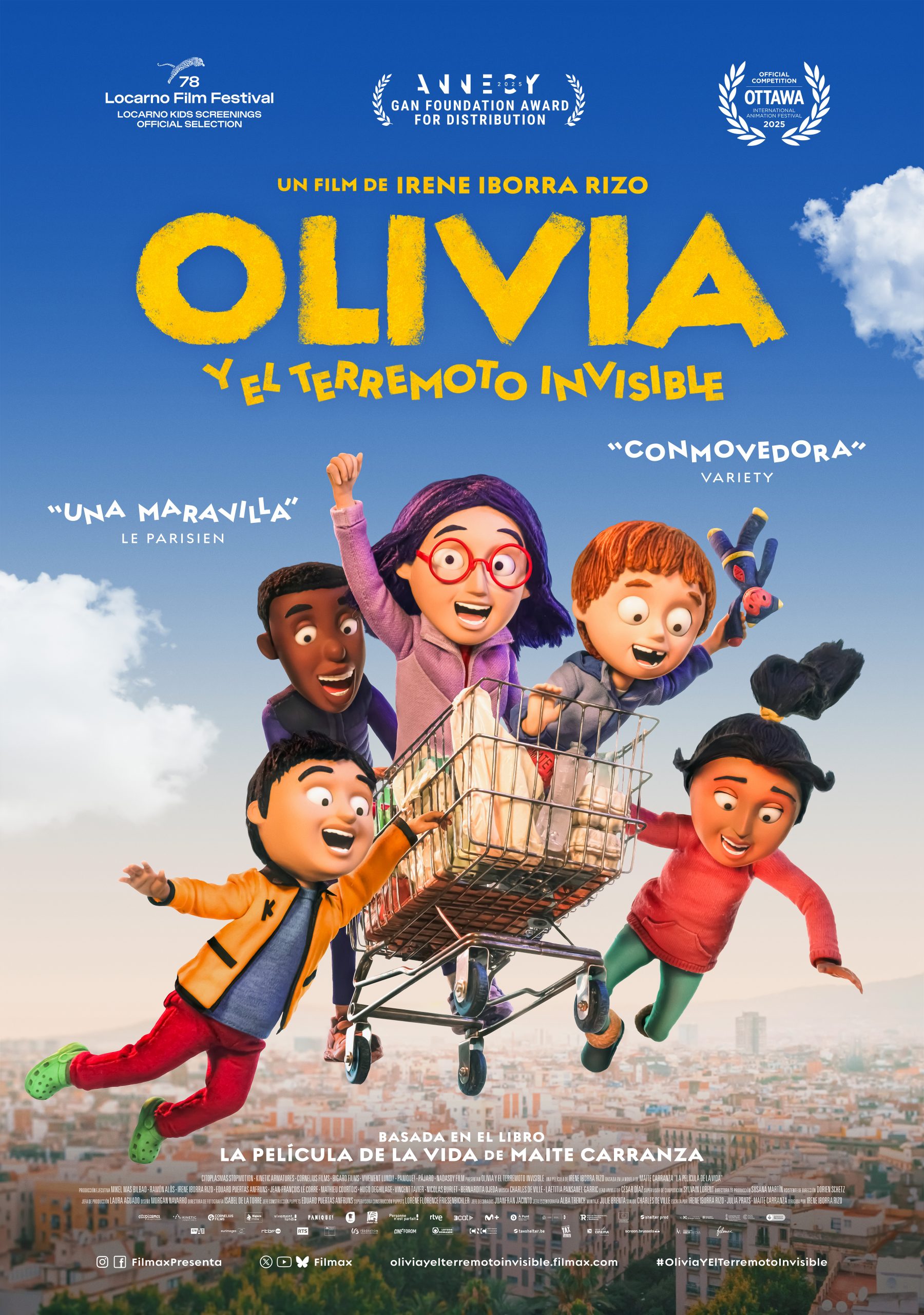 Olivia and the Invisible Earthquake